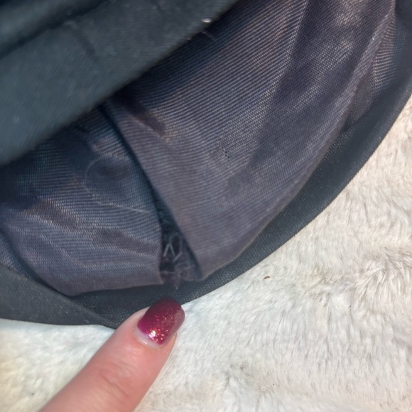 Vintage 1960s Turban-Style Hat Black Knotted design Soft material Lined - Picture 4 of 8